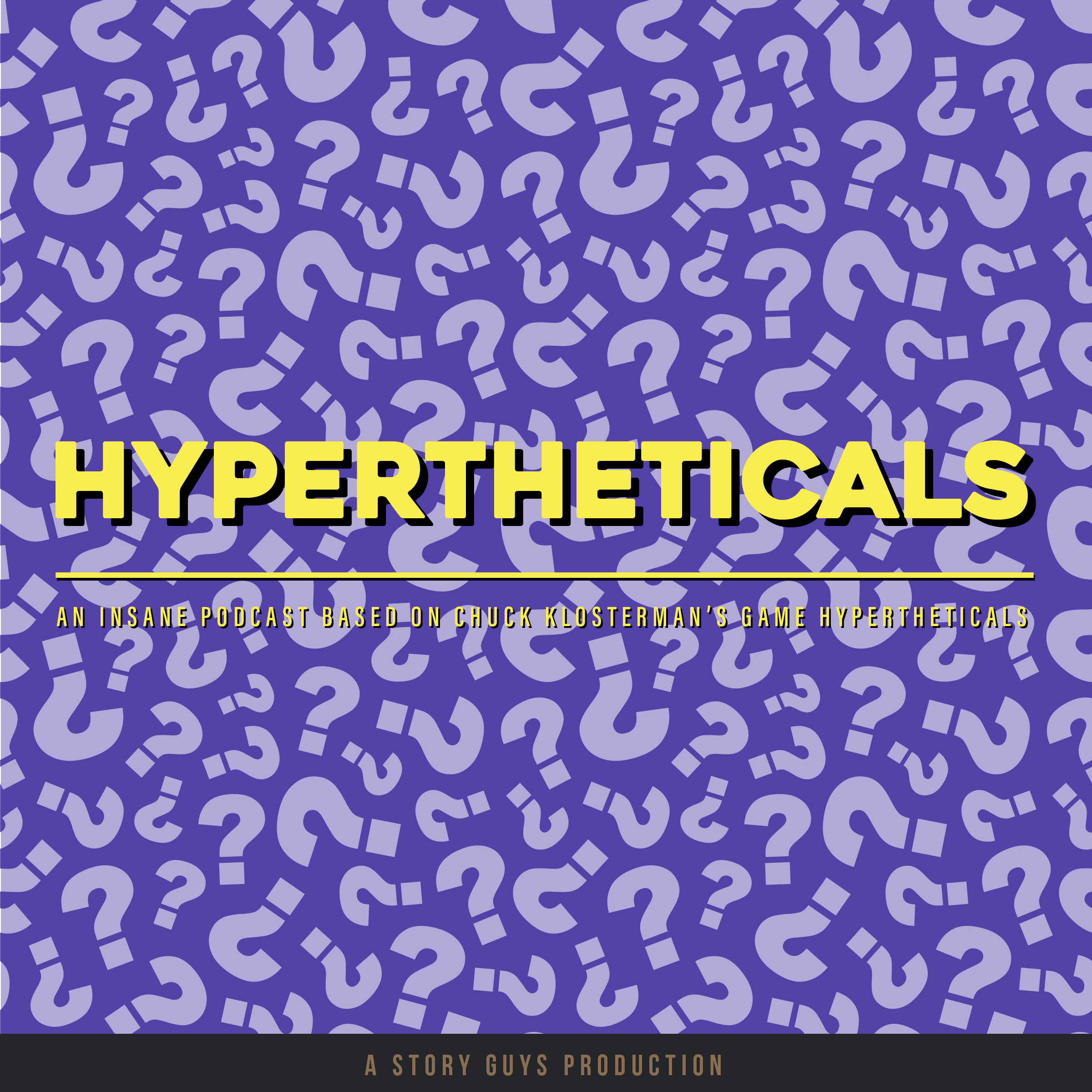 Logo for the Hypertheticals podcast